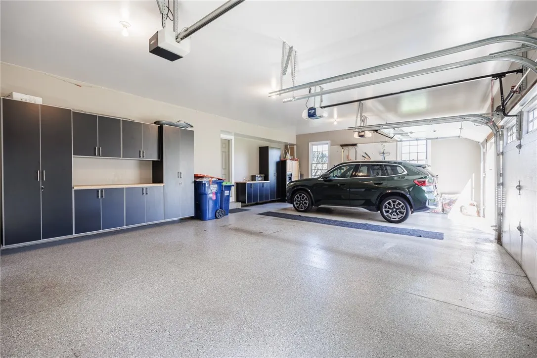 Three car garage