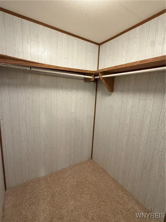 Primary walk-in closet.