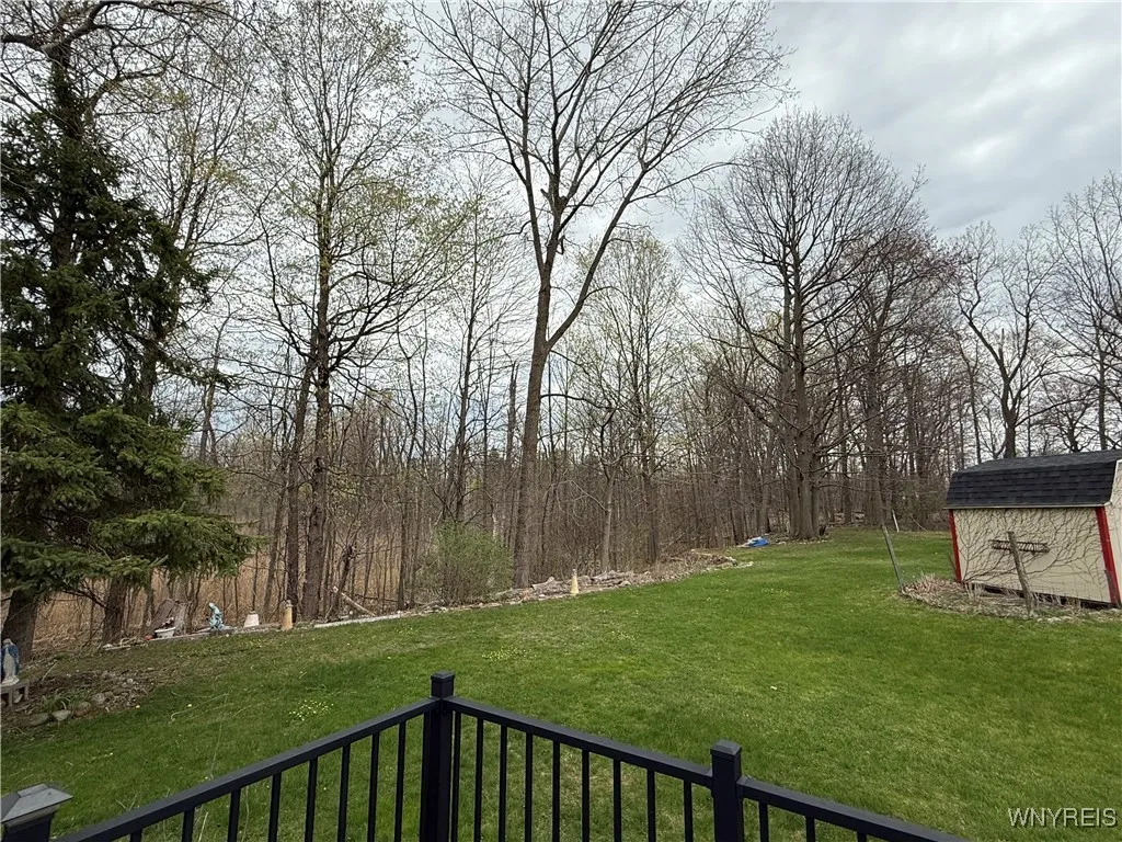 View from large composite deck!