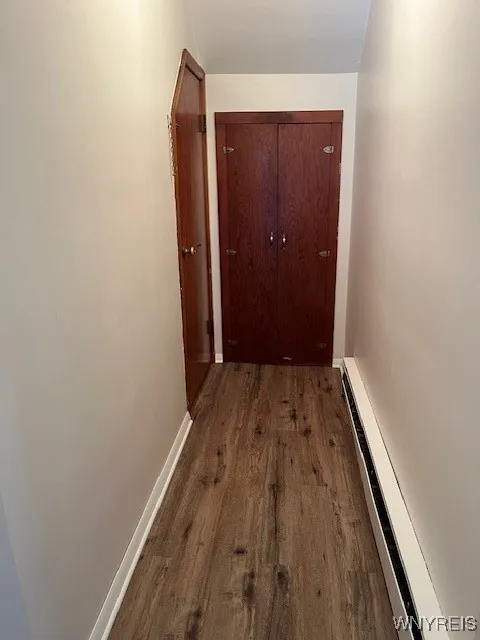 Rear unit hallway