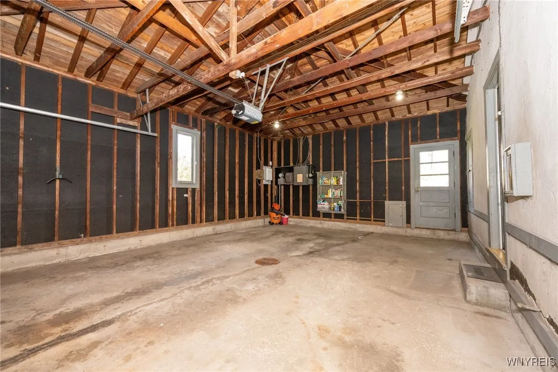 Deep 2 Car Attached Garage