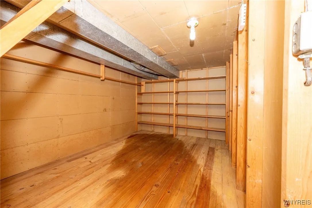 Large Basement Closet