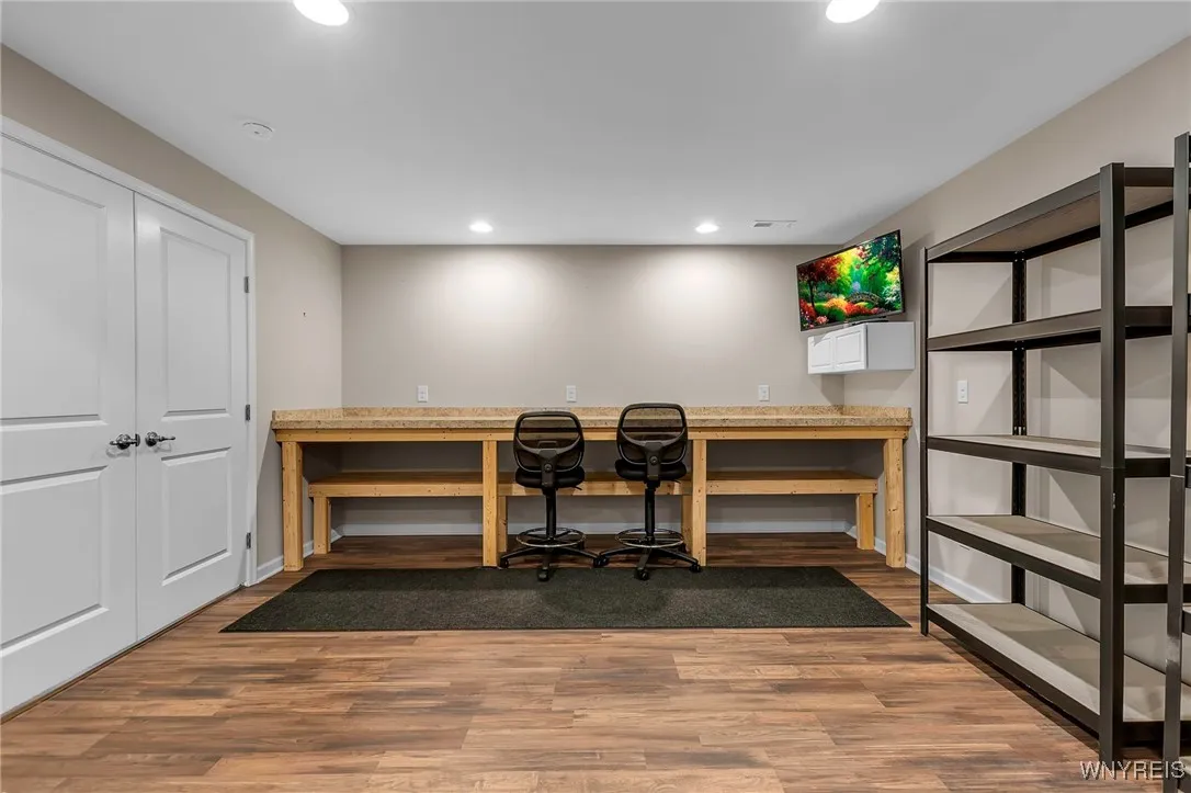 Basement Finished Storage