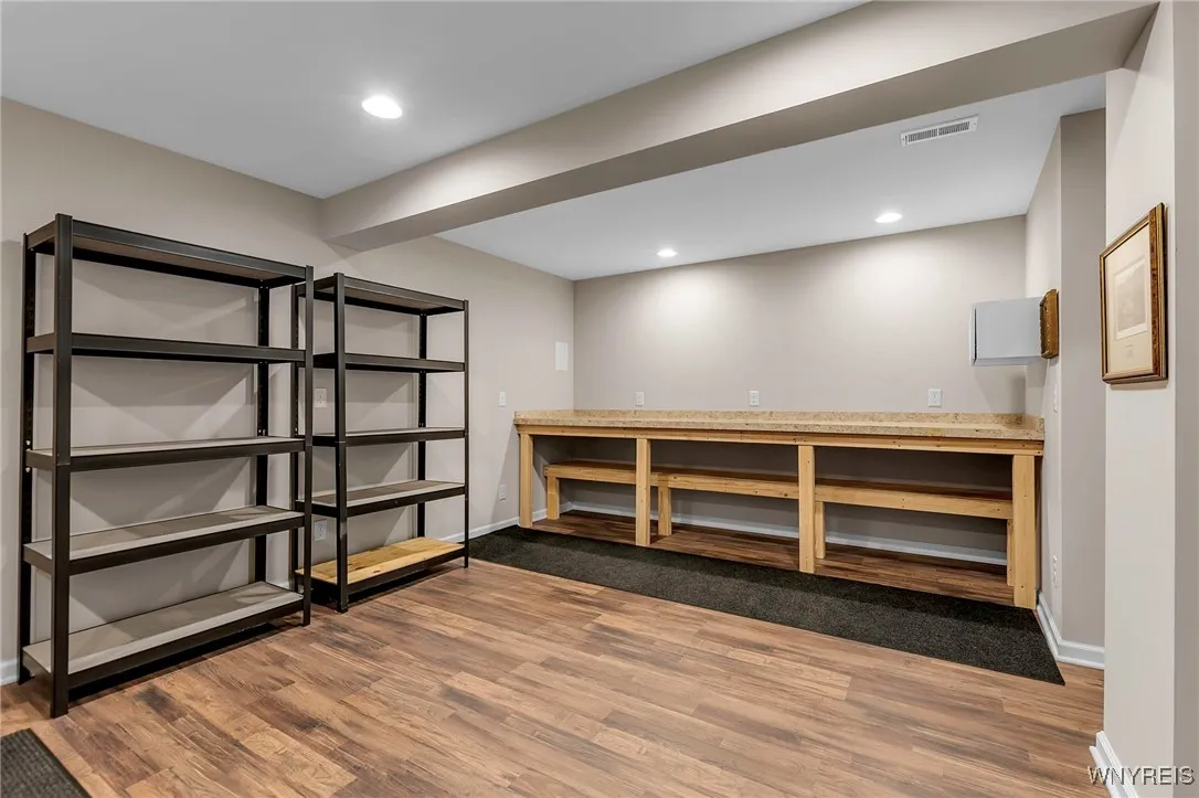 Basement Finished Storage