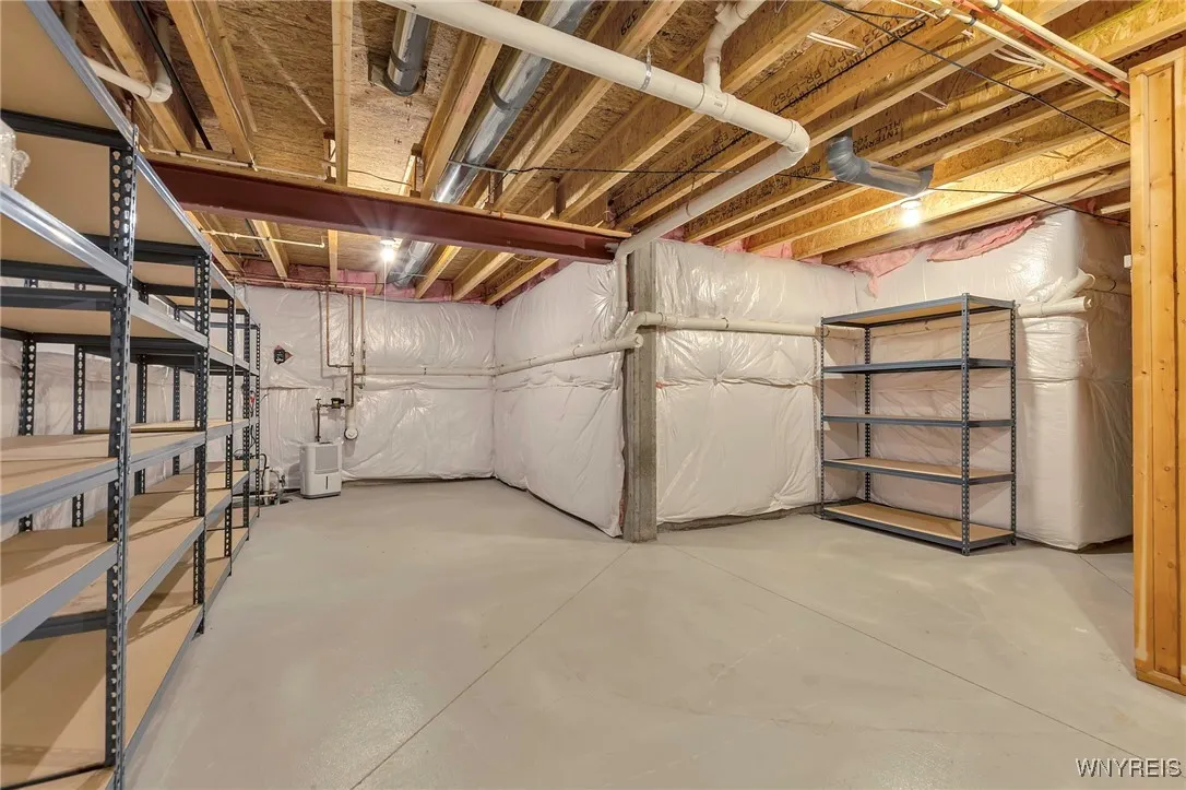 Basement Unfinished Storage