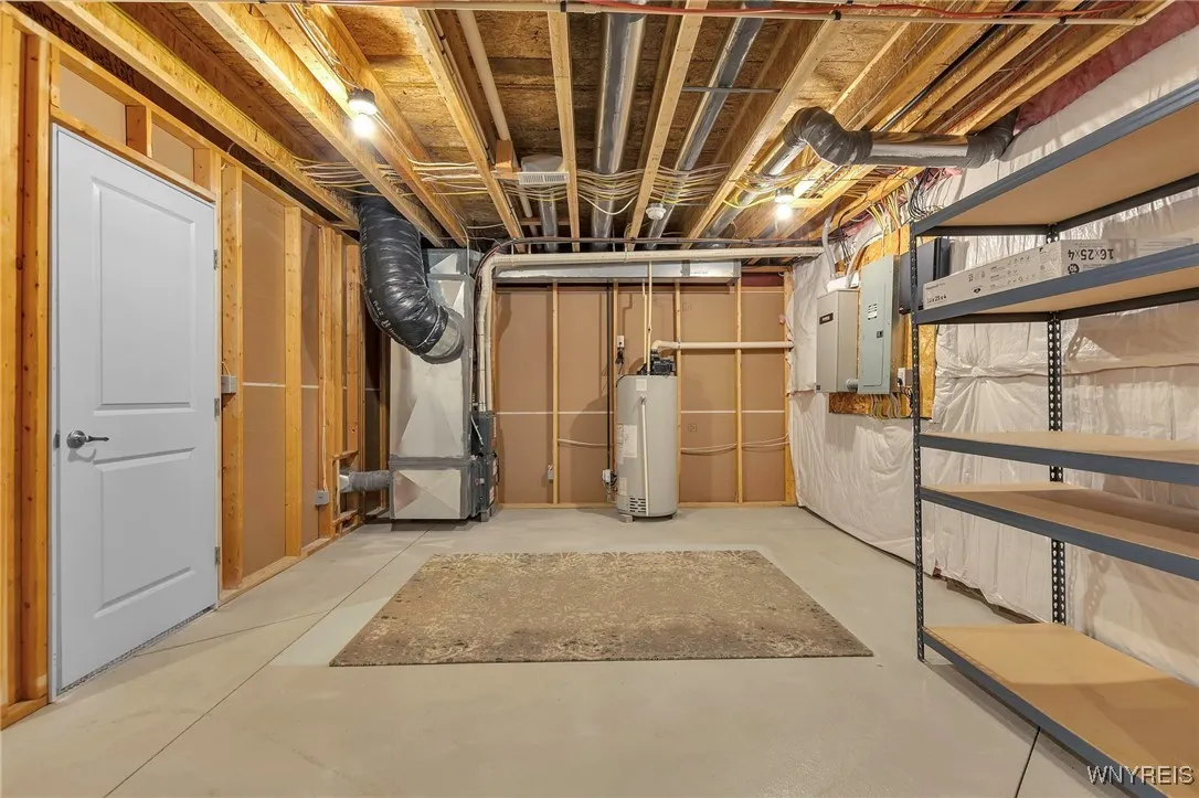 Basement Unfinished Storage