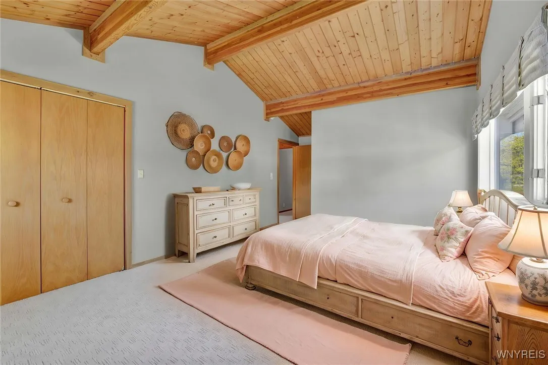 Bedroom with Computer Generated Furnishing