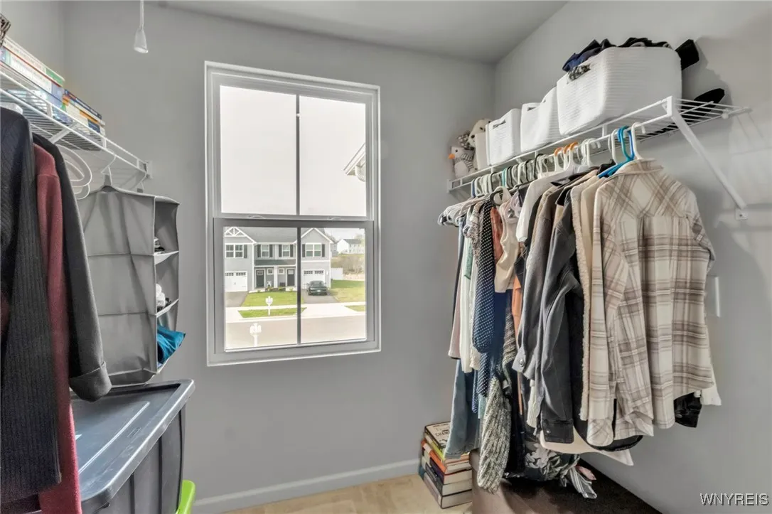 Primary bedroom walk-in
