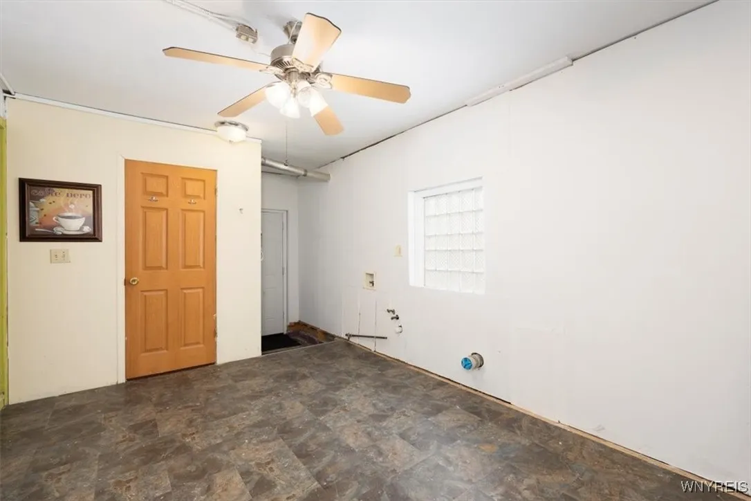 Garage converted into Laundry/Rec Room Garage converted into Laundry/Rec Room