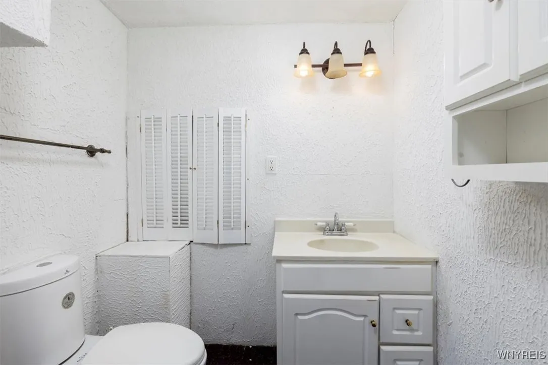 Half Bath in converted Garage Half Bath in converted Garage