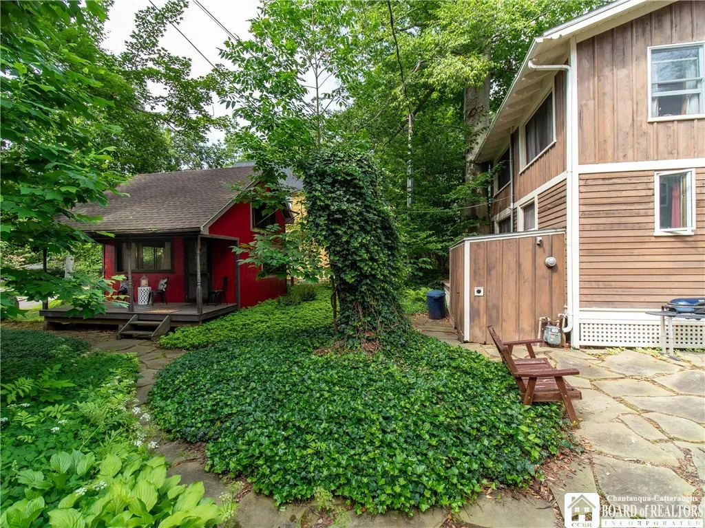 Two buildings situated on a double CI lot.