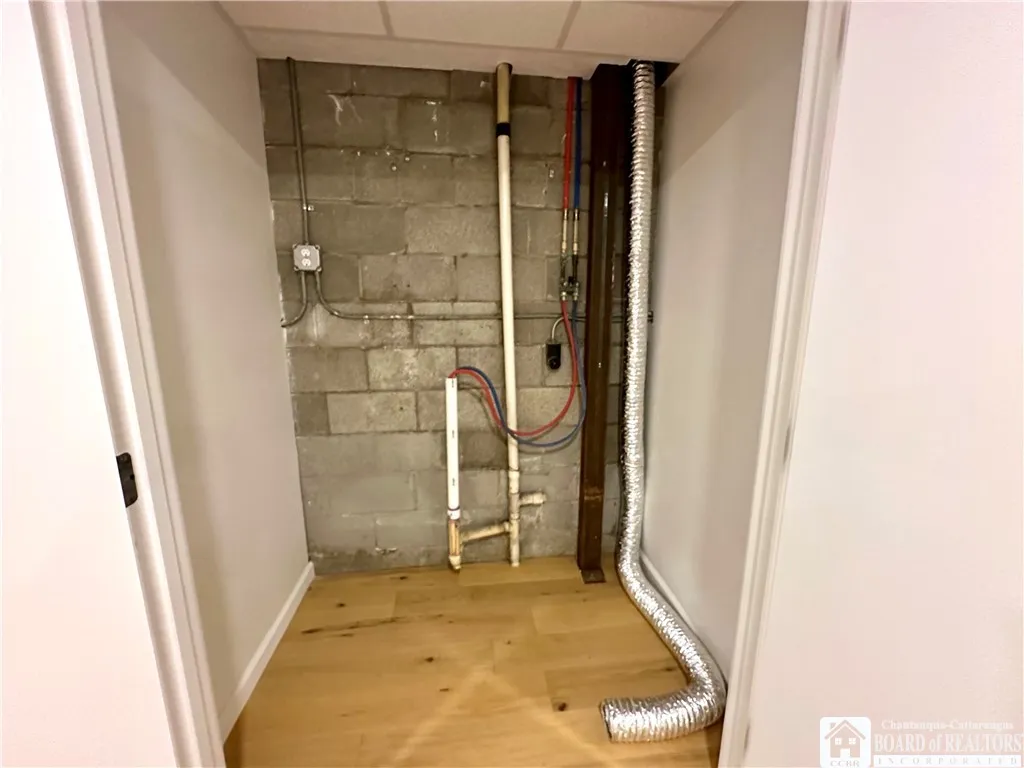 Washer dryer hookups #2, if you prefer more space upstairs
