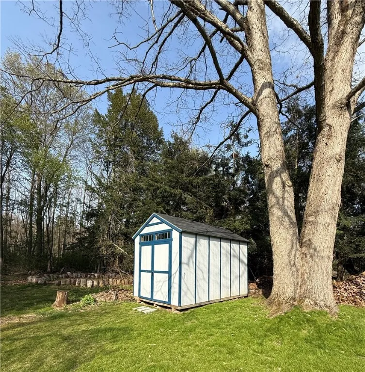 Large storage shed -