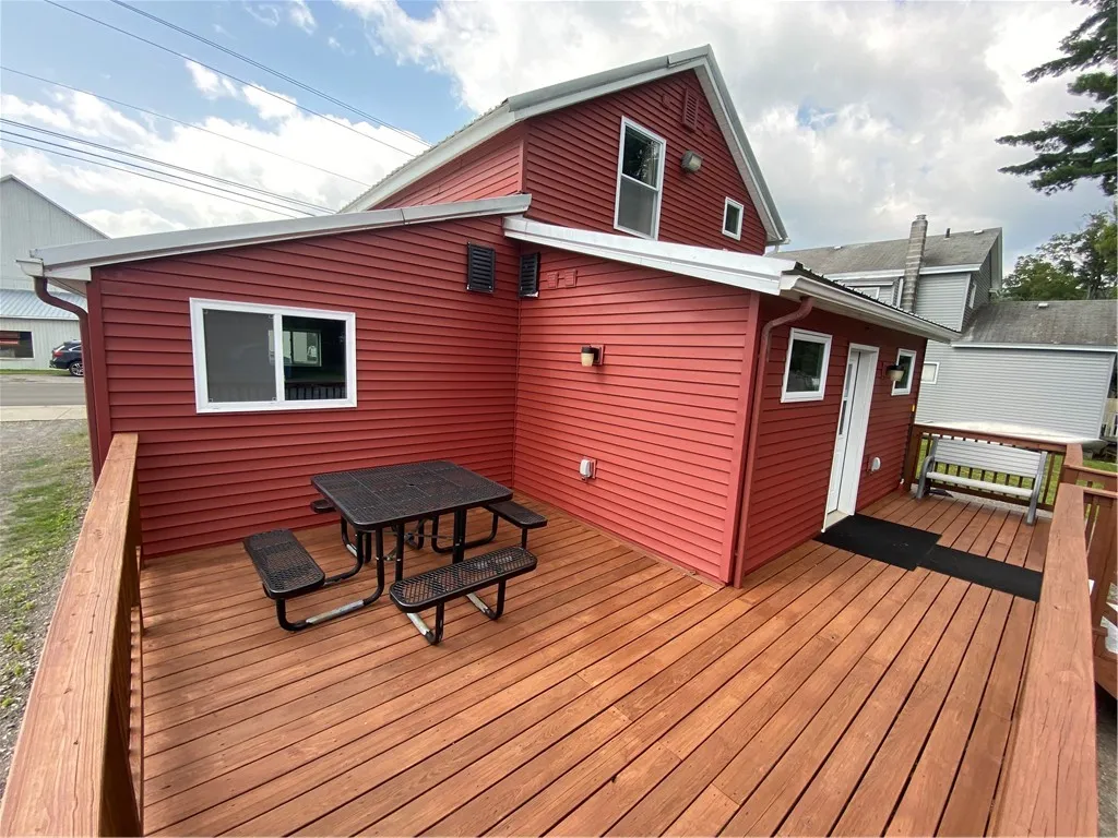 Back Deck - Newly Stained