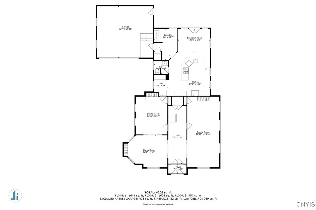  First Floor layout