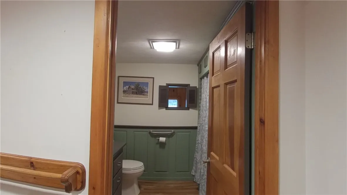 Full Bath off Kitchen