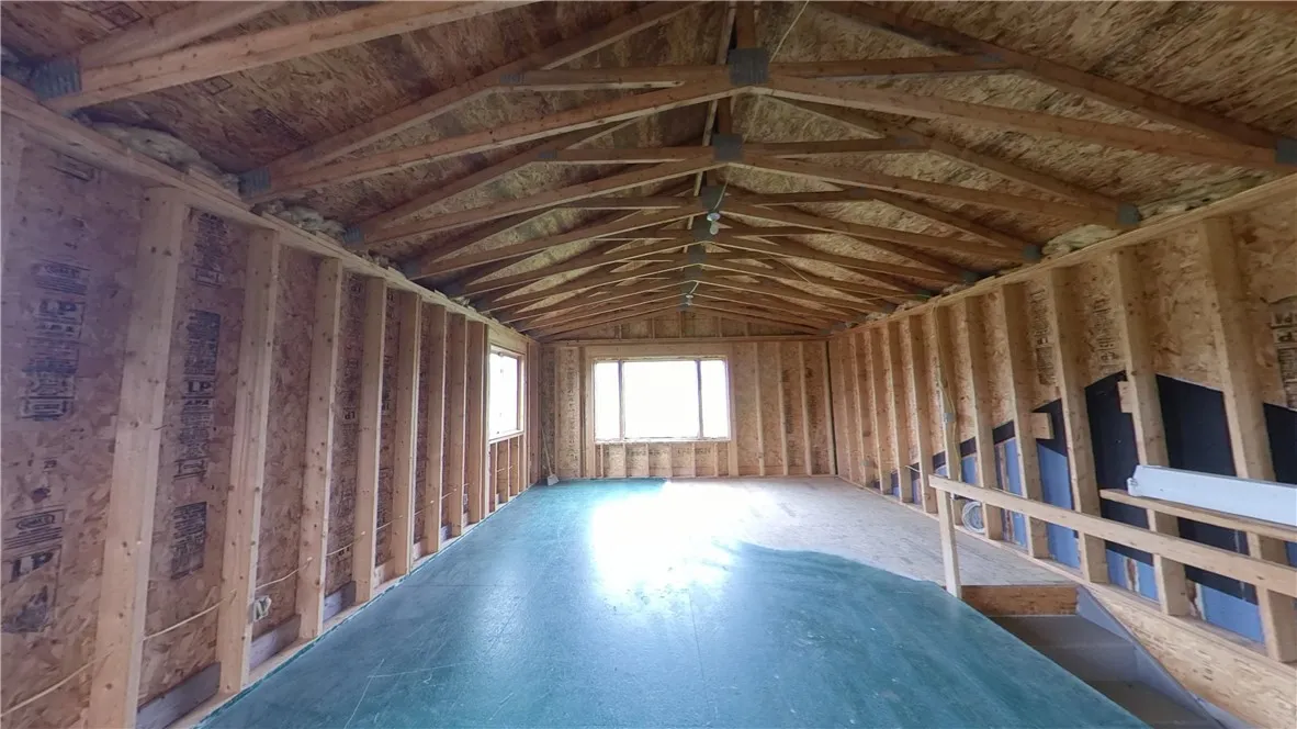 Unfinished 2nd story - possible 4th Bedroom or Studio with separate entrance