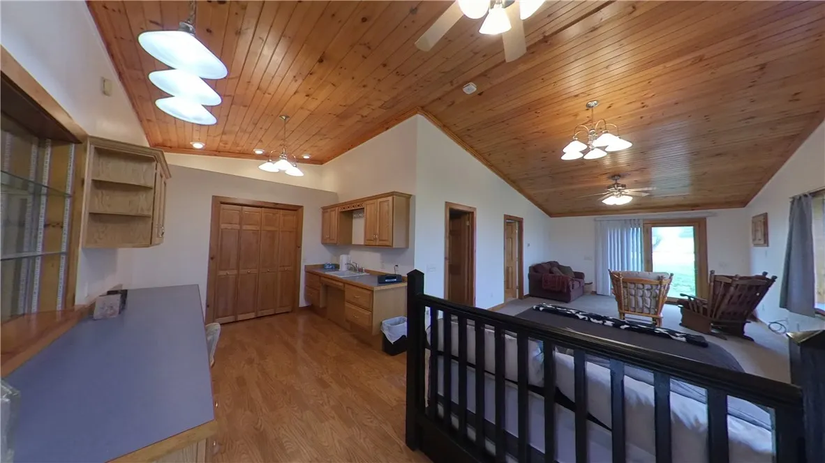 Handicapped Accessible Inlaw Suite (open floor plan w/ living/bed/kitchette & full bath)