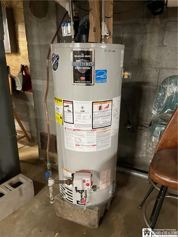 New water heater 12/2021