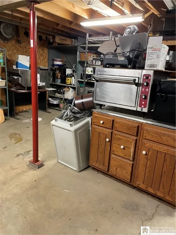 Basement storage