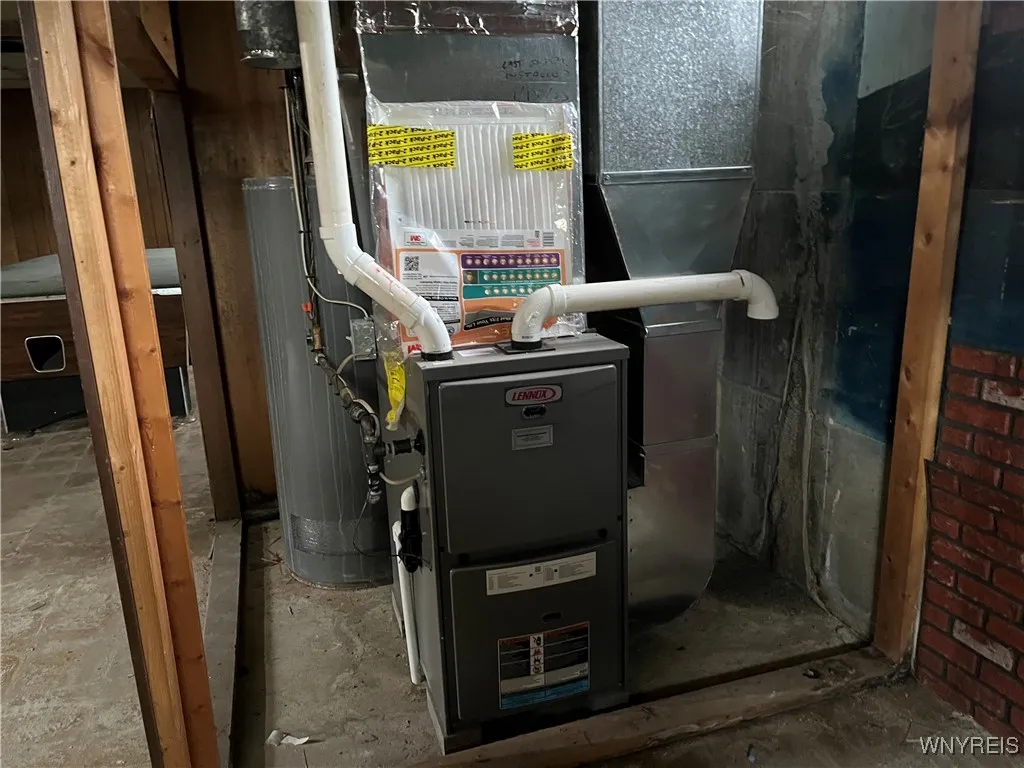 furnace and hot water tank
