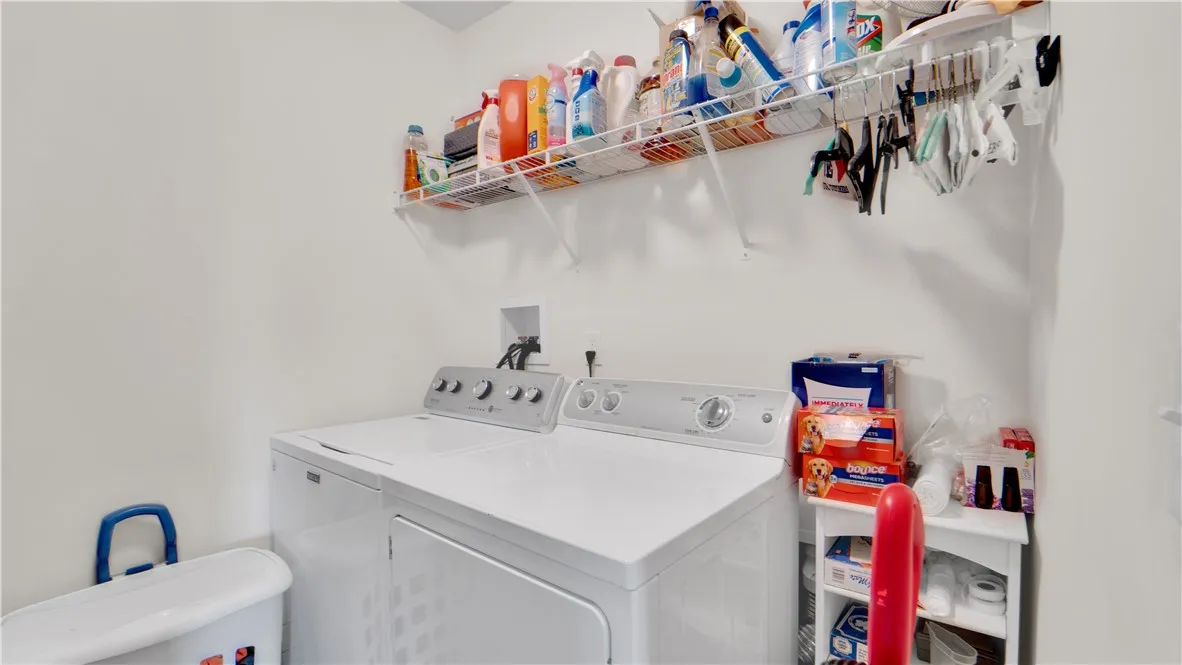 Luxury of your Laundry Room upstairs for added convenience and storage!