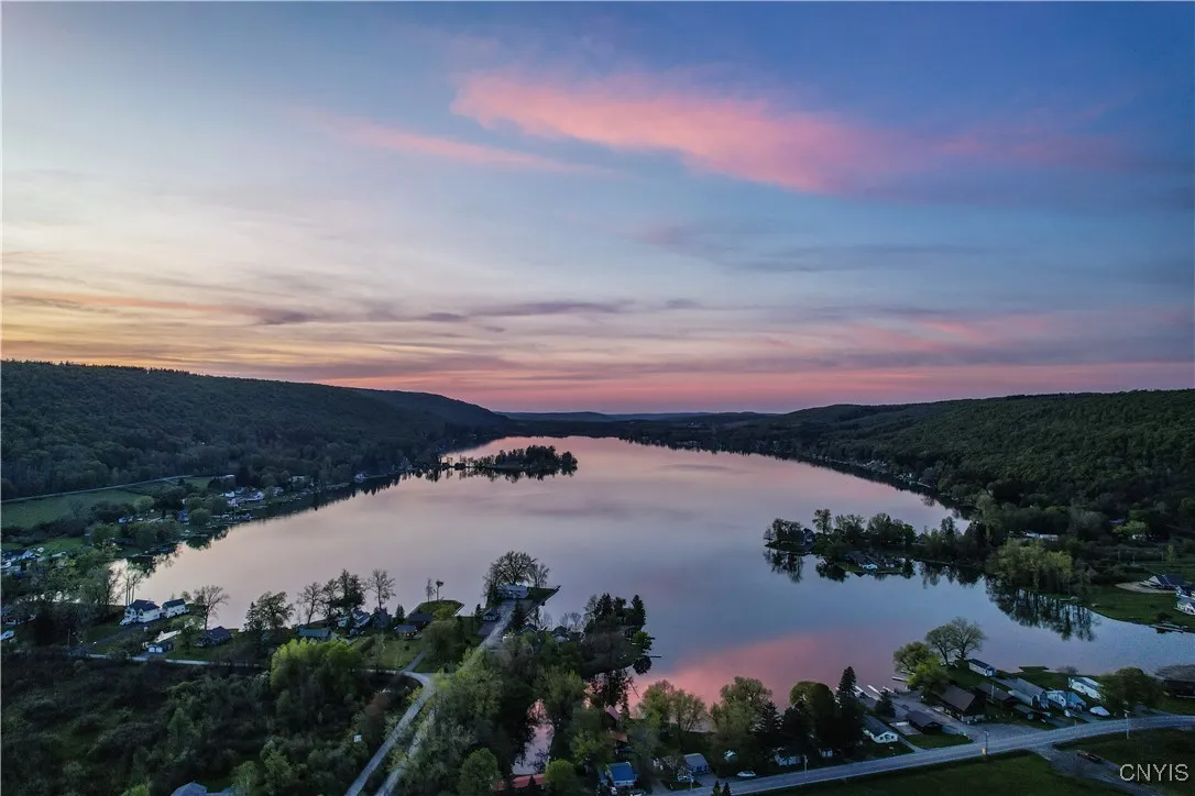 View from the South end at Sunset