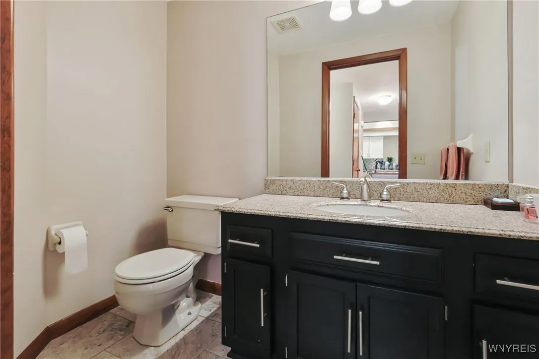 1st floor half bath