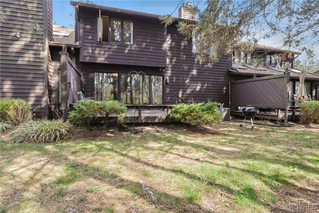 House and backyard