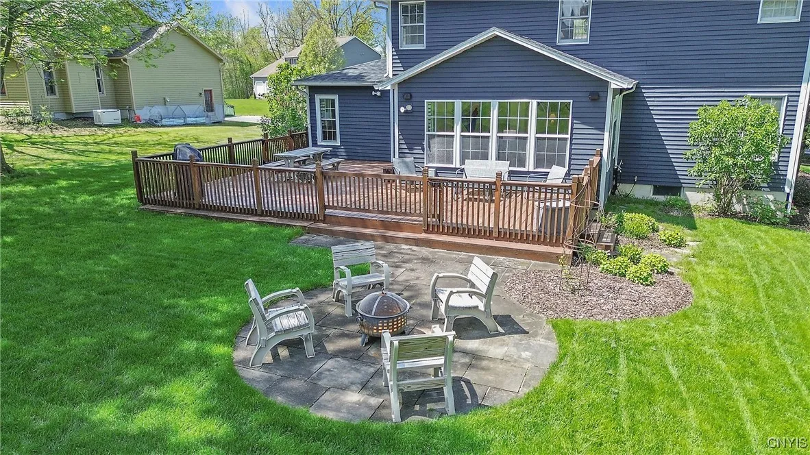 Beautiful backyard