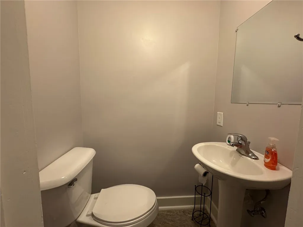 1/2 bath on main floor 1/2 bath on main floor