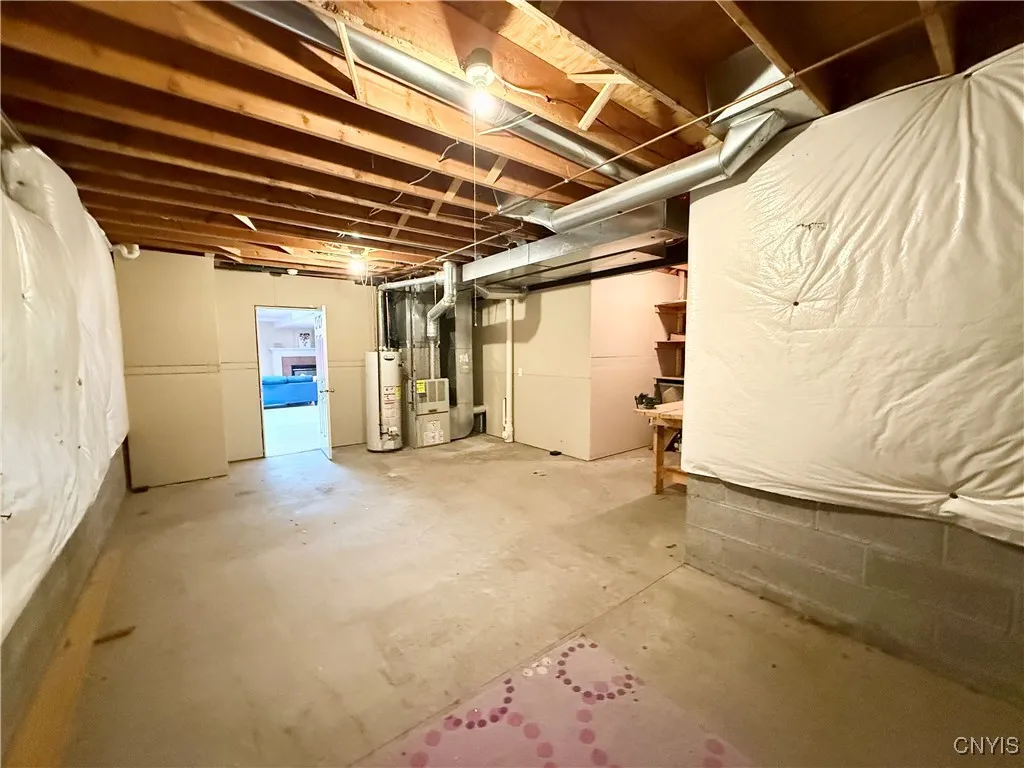 Unfinished Basement Space
