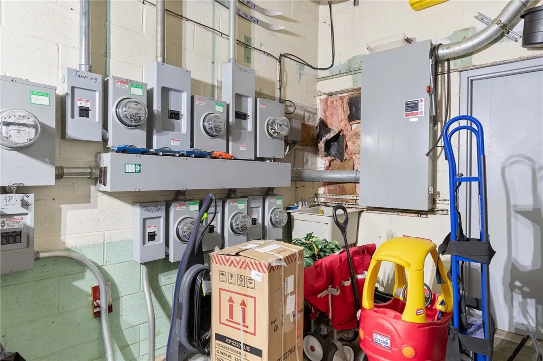 MULTIPLE meters- the perfect opportunity to create separate spaces to lease.
