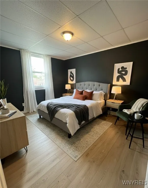 Upper Bedroom Virtually Stage
