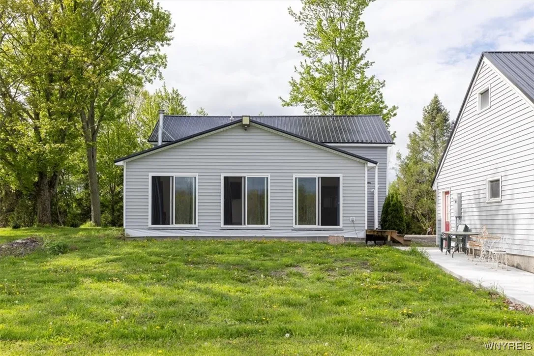 exterior back of home