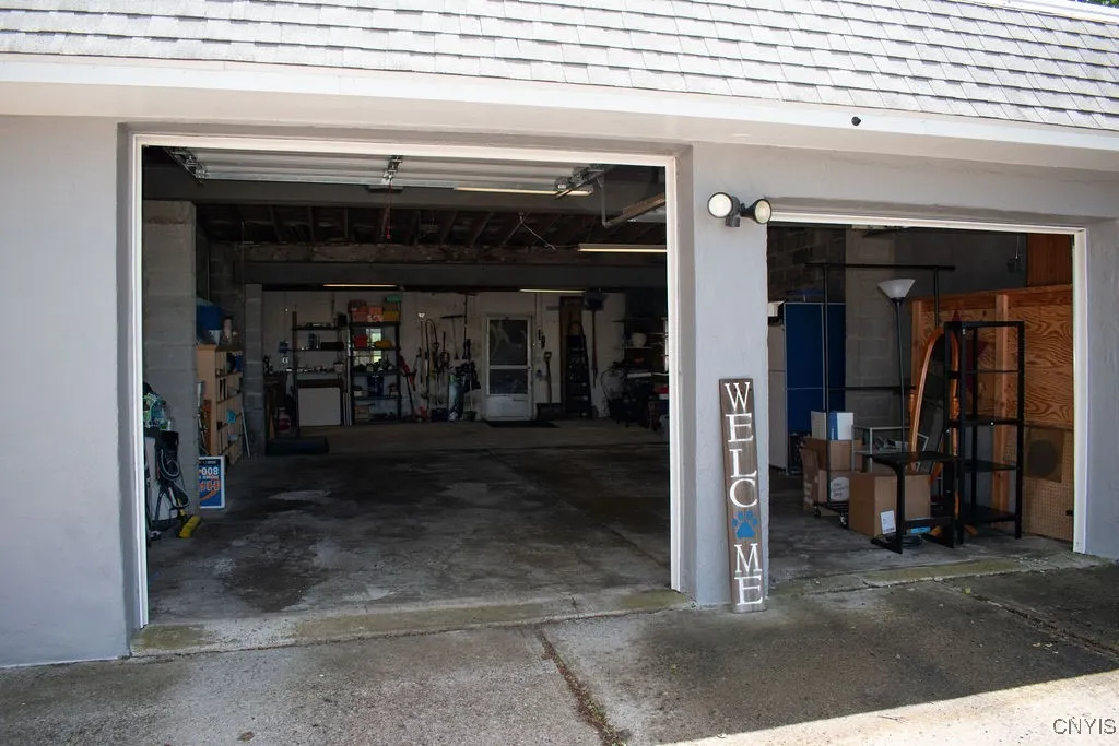 Huge garage