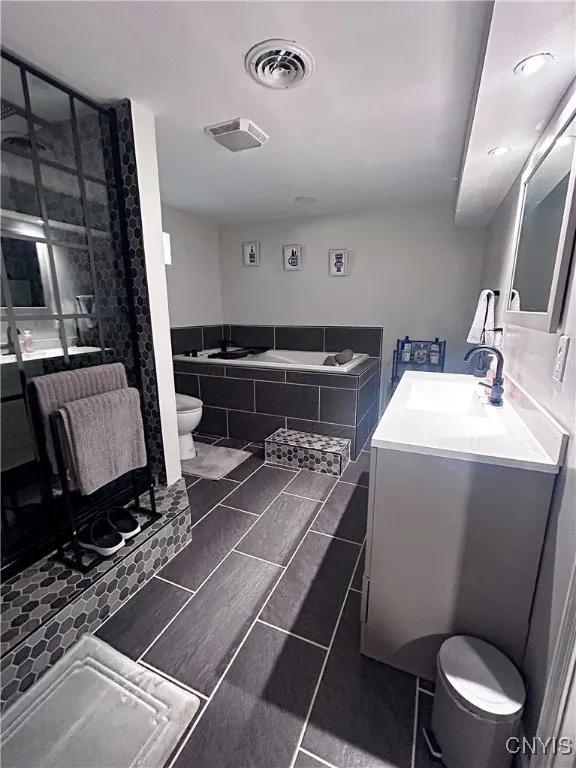 Bathroom off primary bedroom.
