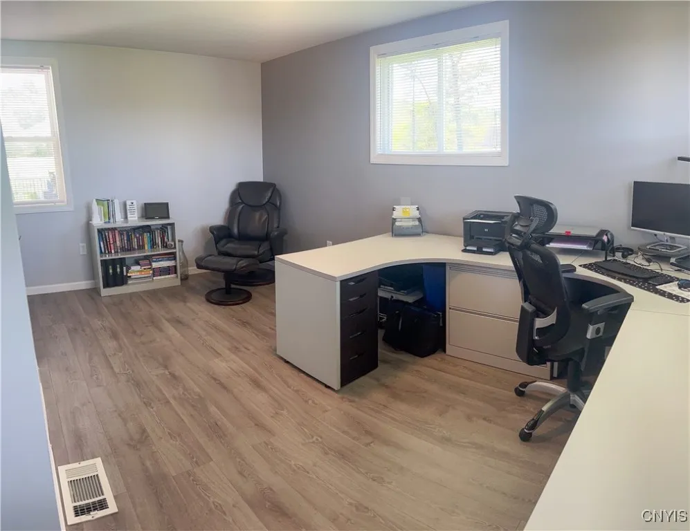 Bedroom #1-Main floor.  Currently used as office.