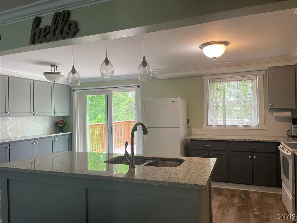 Newly remodeled kitchen