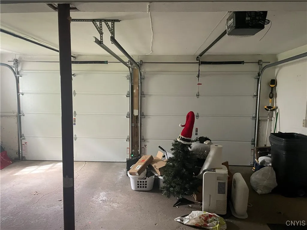 2 car Garage with new doors