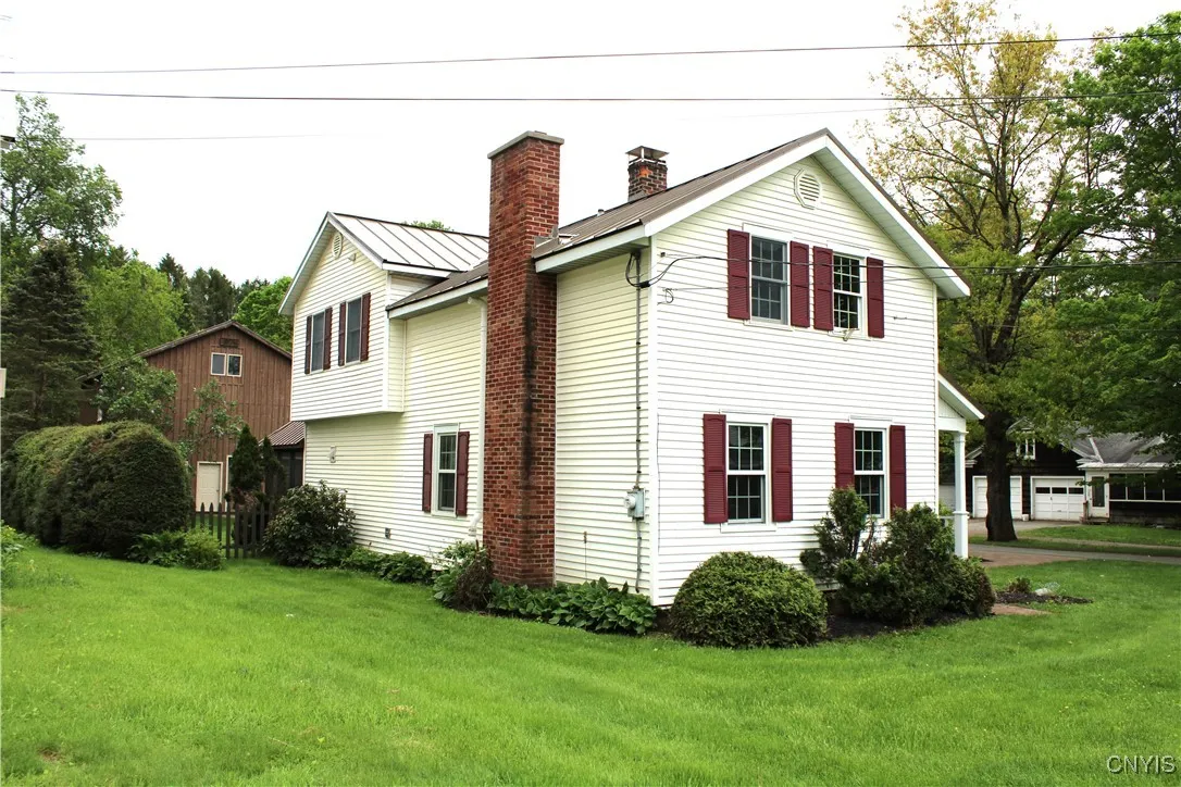 Side view of home