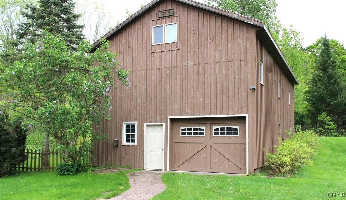 Full 3 floor barn with finished workshops and incredible storage