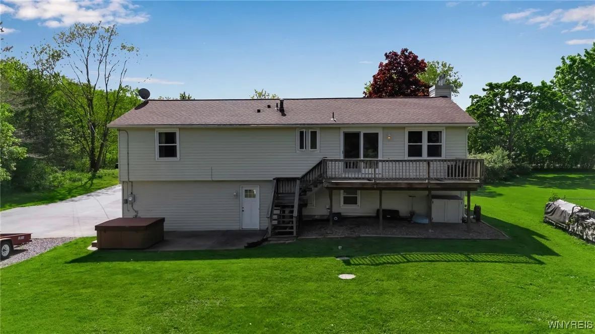 SGD from kitchen to large Deck.