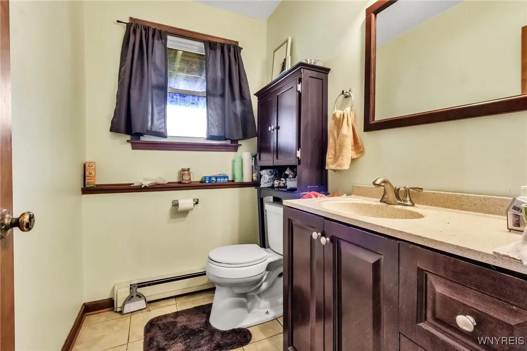 Half Bath down.