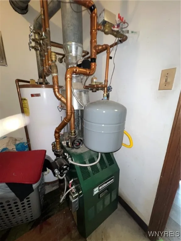 Williamson Baseboard Boiler.