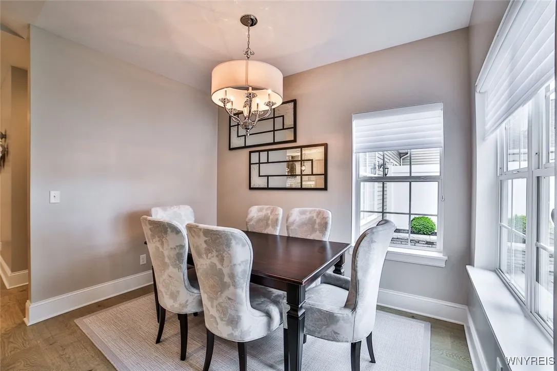 Dining Room overlooks Patio