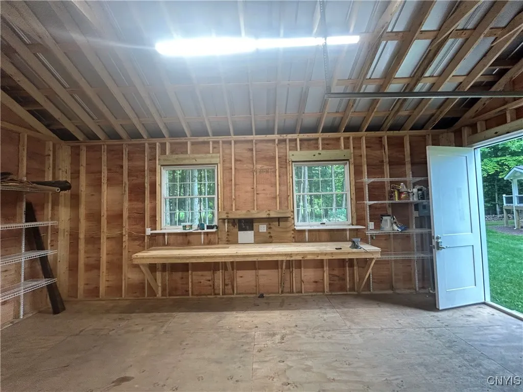 Garage in Back yard Built  7/2024