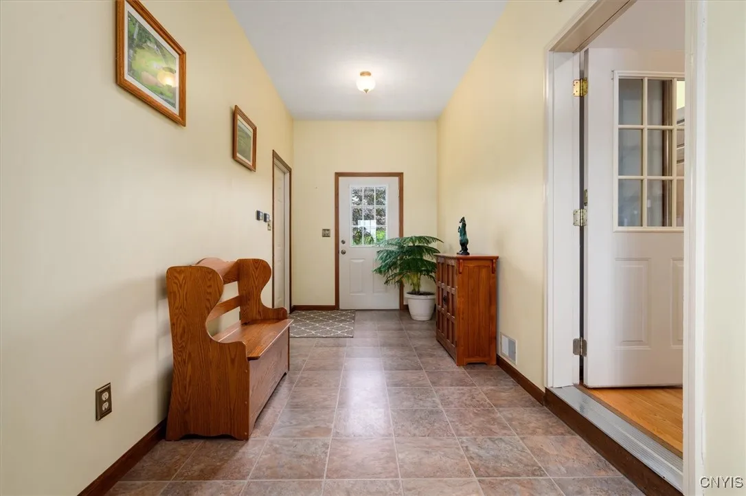 Rear mud room