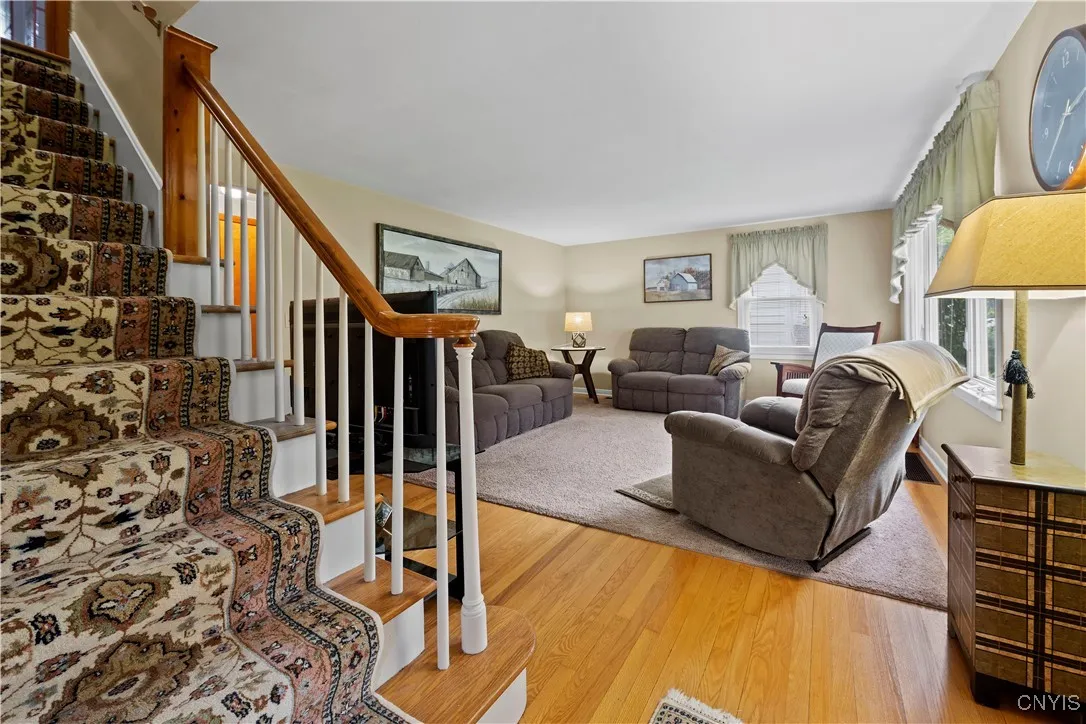 Hardwood floors throughout.