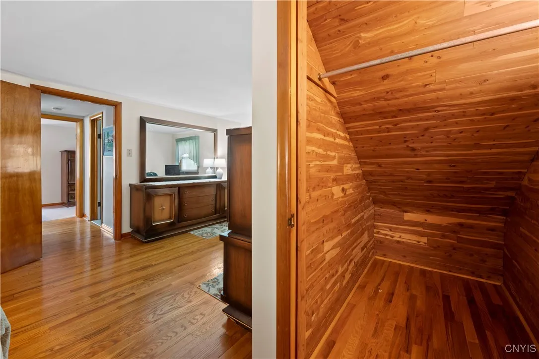 Cedar closet